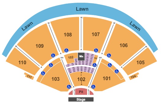 Cynthia Woods Mitchell Pavilion Rod Stewart Seating Chart